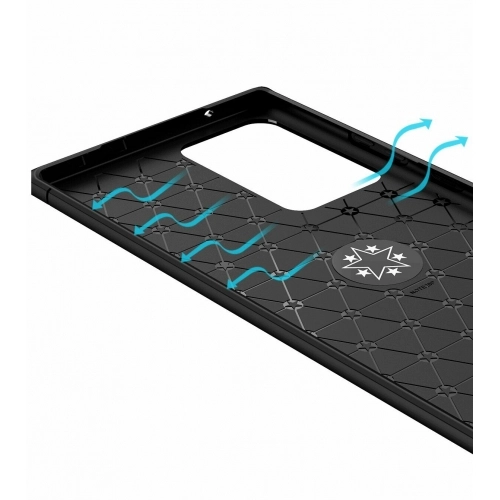 Samsung Galaxy Note 20 Kılıf Renkli Silikon Yüzüklü Standlı Auto Focus Ravel Kapak - Kırmızı