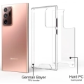 Samsung Galaxy Note 20 Kılıf Clear Guard Serisi Gard Kapak - Şeffaf