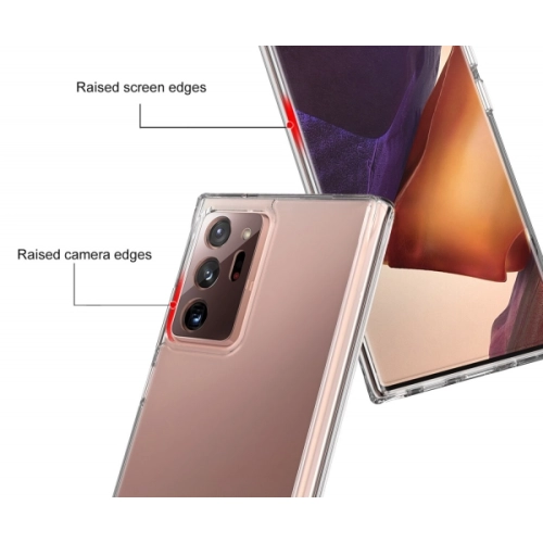 Samsung Galaxy Note 20 Kılıf Clear Guard Serisi Gard Kapak - Şeffaf