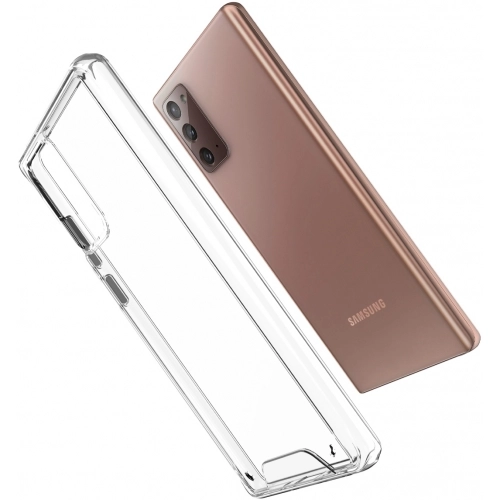 Samsung Galaxy Note 20 Kılıf Clear Guard Serisi Gard Kapak - Şeffaf