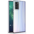 Samsung Galaxy Note 20 Kılıf Kamera Korumalı Esnek Silikon Kapak - Şeffaf