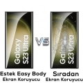Samsung Galaxy Note 20 Ultra Ekran Koruyucu Kolay Uygulama Aparatlı Easy Body - Siyah