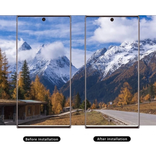 Samsung Galaxy Note 20 Ultra Kamera Lens Koruyucu Film 0.2mm - Siyah