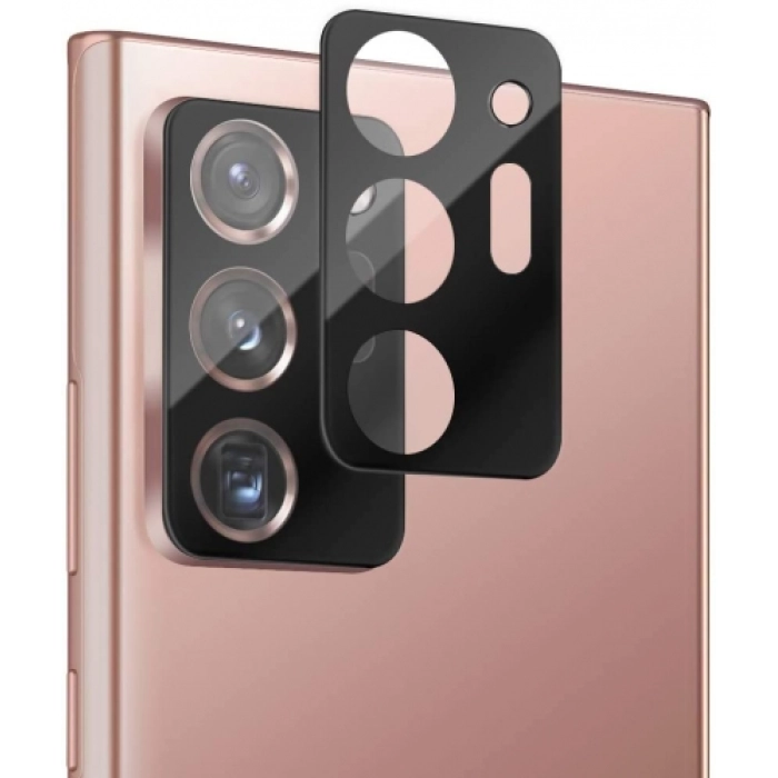 Samsung Galaxy Note 20 Ultra Kamera Lens Koruyucu Film 0.2mm - Siyah