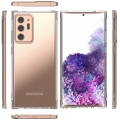 Samsung Galaxy Note 20 Ultra Kılıf Silikon Köşe Korumalı Airbag Darbe Emici Kapak - Şeffaf