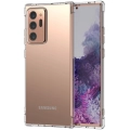 Samsung Galaxy Note 20 Ultra Kılıf Silikon Köşe Korumalı Airbag Darbe Emici Kapak - Şeffaf