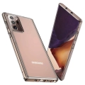 Samsung Galaxy Note 20 Ultra Kılıf Kamera Korumalı Esnek Silikon Kapak - Şeffaf
