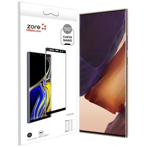 Samsung Galaxy Note 20 Ultra Tam Kapatan Eğimli Esnek Ekran Koruyucu Short Curve Nano