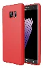 Samsung Galaxy Note 7 FE Fan Edition Kılıf İnce Mat Esnek Silikon - Kırmızı