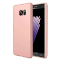 Samsung Galaxy Note 7 FE Fan Edition Kılıf İnce Soft Mat Renkli Esnek Silikon Kapak - Rose Gold