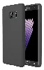 Samsung Galaxy Note 7 FE Fan Edition Kılıf İnce Mat Esnek Silikon - Siyah