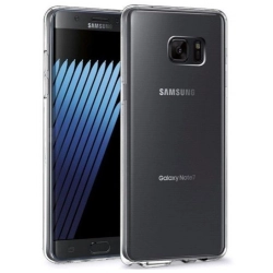 Samsung Galaxy Note 7 FE Fan Edition Kılıf Ultra İnce Kaliteli Esnek Silikon 0.2mm - Şeffaf