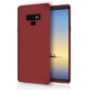 Samsung Galaxy Note 9 Kılıf İnce Soft Mat Renkli Esnek Silikon Kapak - Mürdüm
