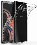 Samsung Galaxy Note 9 Kılıf Ultra İnce Kaliteli Esnek Silikon 0.2mm - Şeffaf