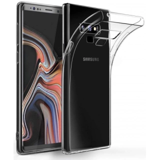 Samsung Galaxy Note 9 Kılıf Ultra İnce Kaliteli Esnek Silikon 0.2mm - Şeffaf
