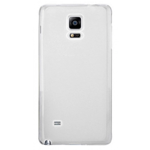 Samsung Galaxy Note Edge Kılıf Ultra İnce Kaliteli Esnek Silikon 0.2mm - Şeffaf