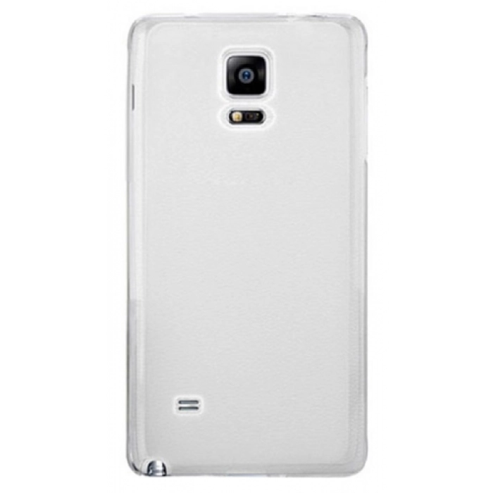 Samsung Galaxy Note Edge Kılıf Ultra İnce Kaliteli Esnek Silikon 0.2mm - Şeffaf