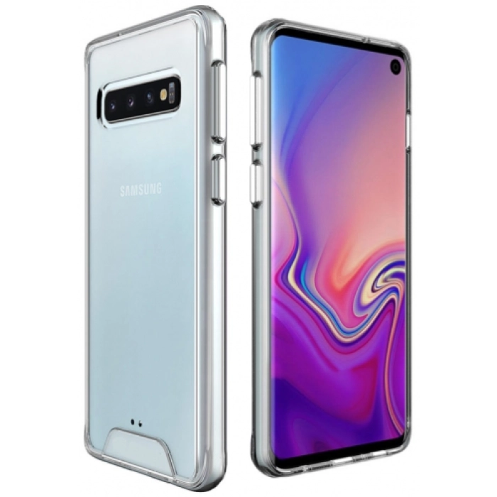 Samsung Galaxy S10 Kılıf Clear Guard Serisi Gard Kapak - Şeffaf