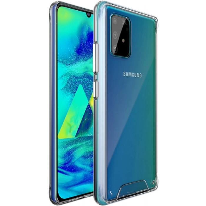 Samsung Galaxy S10 Lite Kılıf Clear Guard Serisi Gard Kapak - Şeffaf