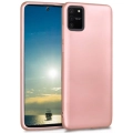 Samsung Galaxy S10 Lite Kılıf İnce Soft Mat Renkli Esnek Silikon Kapak - Rose Gold