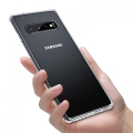 Samsung Galaxy S10 Plus Kılıf Benks Magic Crystal Clear Glass Case - Şeffaf