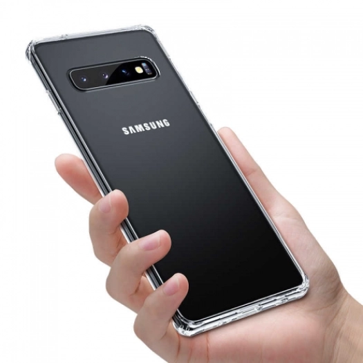 Samsung Galaxy S10 Plus Kılıf Benks Magic Crystal Clear Glass Case - Şeffaf