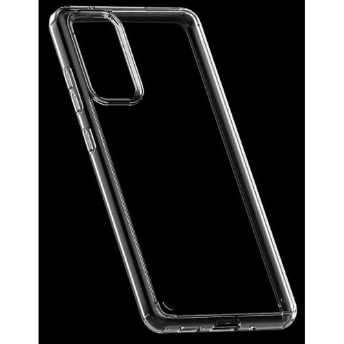 Samsung Galaxy S20 FE Kılıf Korumalı Kenarları Silikon Arkası Sert Coss Kapak - Şeffaf