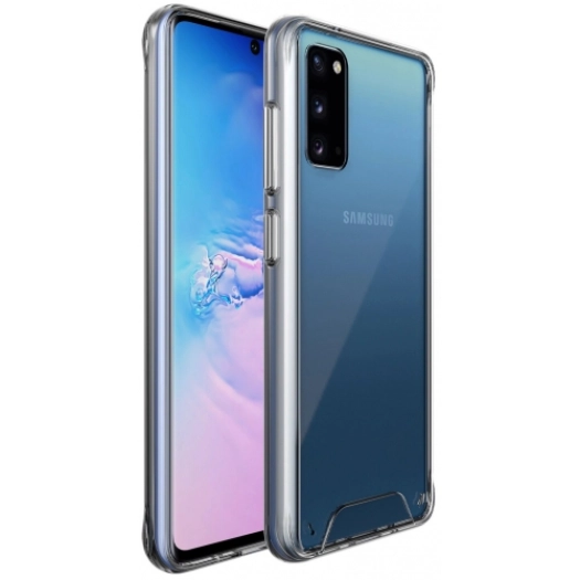 Samsung Galaxy S20 Kılıf Clear Guard Serisi Gard Kapak - Şeffaf