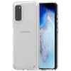 Samsung Galaxy S20 Kılıf Korumalı Kenarları Silikon Arkası Sert Coss Kapak  - Şeffaf