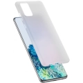 Samsung Galaxy S20 Kılıf Mat Şeffaf Esnek Kaliteli Ultra İnce PP Silikon  - Beyaz