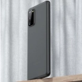 Samsung Galaxy S20 Kılıf Mat Şeffaf Esnek Kaliteli Ultra İnce PP Silikon  - Siyah