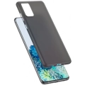Samsung Galaxy S20 Kılıf Mat Şeffaf Esnek Kaliteli Ultra İnce PP Silikon  - Siyah