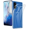 Samsung Galaxy S20 Kılıf Kamera Korumalı Esnek Silikon Kapak - Şeffaf