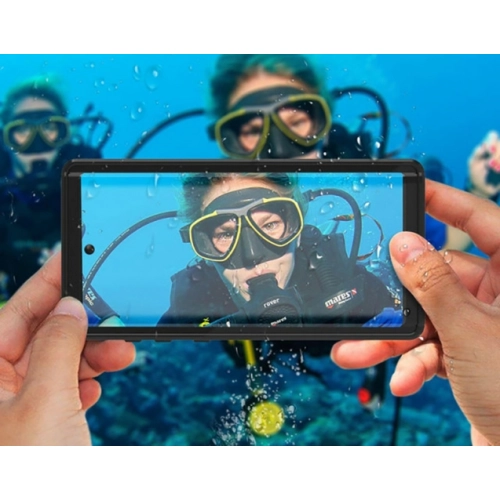 Samsung Galaxy S20 Kılıf Zore 1-1 Su Geçirmez Kılıf - Siyah