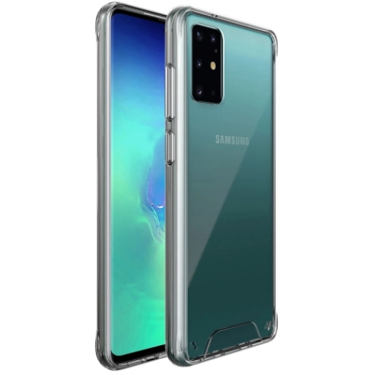 Samsung Galaxy S20 Plus Kılıf Clear Guard Serisi Gard Kapak - Şeffaf