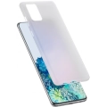 Samsung Galaxy S20 Plus Kılıf Mat Şeffaf Esnek Kaliteli Ultra İnce PP Silikon  - Beyaz