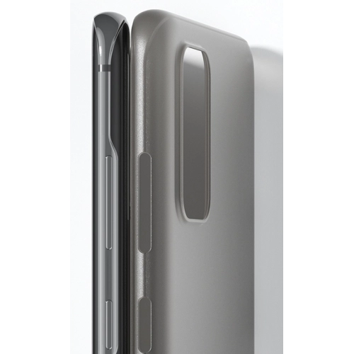 Samsung Galaxy S20 Plus Kılıf Mat Şeffaf Esnek Kaliteli Ultra İnce PP Silikon  - Siyah