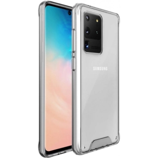 Samsung Galaxy S20 Ultra Kılıf Clear Guard Serisi Gard Kapak - Şeffaf