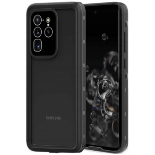 Samsung Galaxy S20 Ultra Kılıf Zore 1-1 Su Geçirmez Kılıf - Siyah