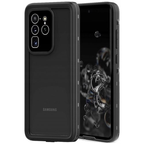 Samsung Galaxy S20 Ultra Kılıf Zore 1-1 Su Geçirmez Kılıf - Siyah