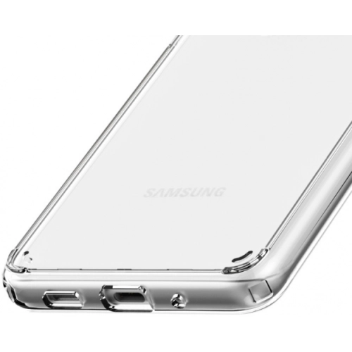 Samsung Galaxy S20 Ultra Kılıf Korumalı Kenarları Silikon Arkası Sert Coss Kapak - Şeffaf