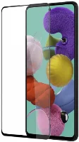 Samsung Galaxy S21 FE 5D Tam Kapatan Kenarları Kırılmaya Dayanıklı Cam Ekran Koruyucu - Siyah