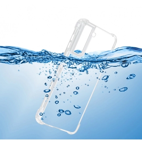 Samsung Galaxy S21 FE Kılıf Silikon Köşe Korumalı Airbag Darbe Emici Kapak - Şeffaf