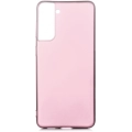 Samsung Galaxy S21 FE Kılıf İnce Soft Mat Renkli Esnek Silikon Kapak - Rose Gold