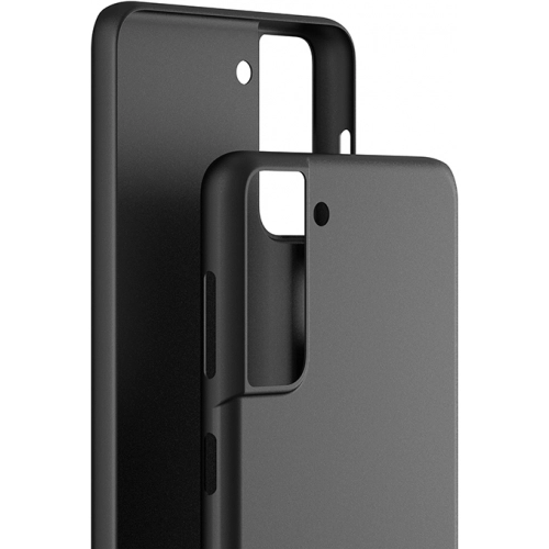 Samsung Galaxy S21 Kılıf Mat Esnek Kaliteli Ultra İnce PP Silikon 0.2mm - Siyah