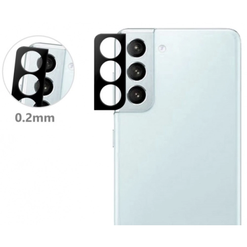 Samsung Galaxy S21 Plus Kamera Lens Koruyucu Film 0.2mm - Siyah