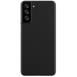 Samsung Galaxy S21 Plus Kılıf Mat Esnek Kaliteli Ultra İnce PP Silikon 0.2mm - Siyah