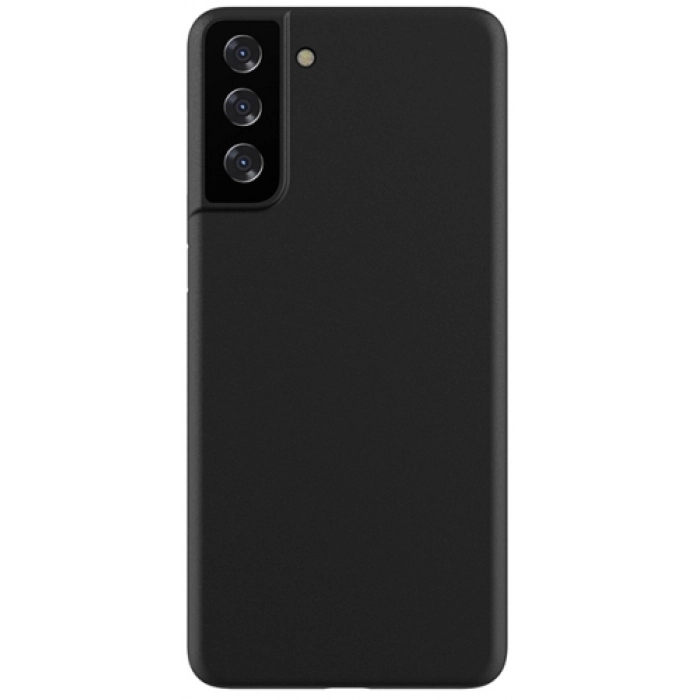 Samsung Galaxy S21 Plus Kılıf Mat Esnek Kaliteli Ultra İnce PP Silikon 0.2mm - Siyah