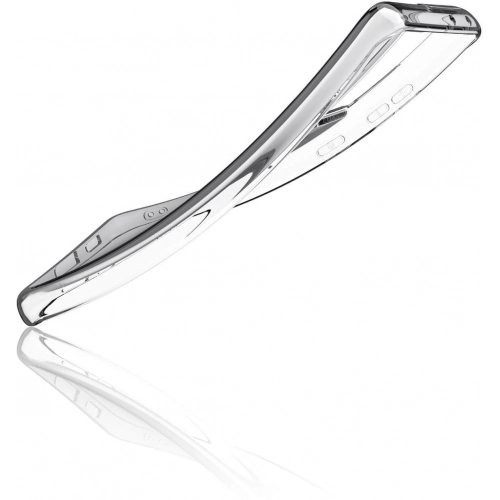 Samsung Galaxy S21 Plus Kılıf Kamera Korumalı Esnek Silikon Kapak - Şeffaf