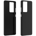 Samsung Galaxy S21 Ultra Kılıf Mat Esnek Kaliteli Ultra İnce PP Silikon 0.2mm - Siyah